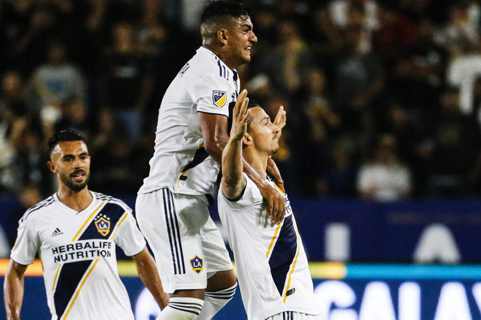 Fünfter Doppelpack in dieser Saison: Zlatan Ibrahimovic (r.) unaufhaltsam!