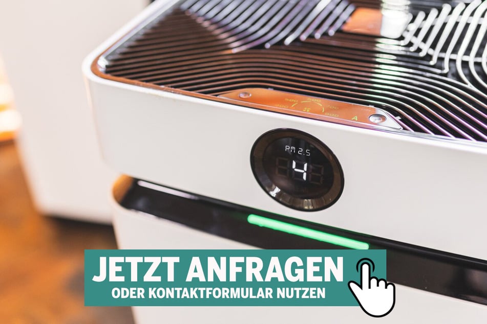 Der TPA X5 reduziert Aerosole im Raum wirksam und ohne Verlust an Heizenergie