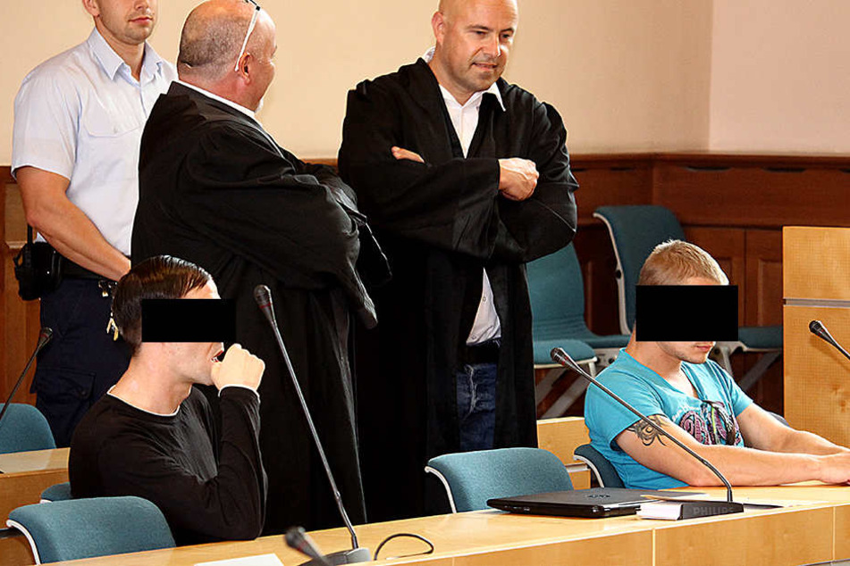 Michael K. (33) und Tino H. (31) wurden zu milden Strafen verurteilt.