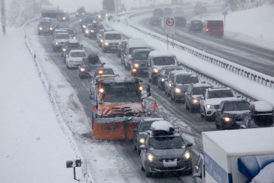Auf den Straßen ging teilweise gar nichts mehr.