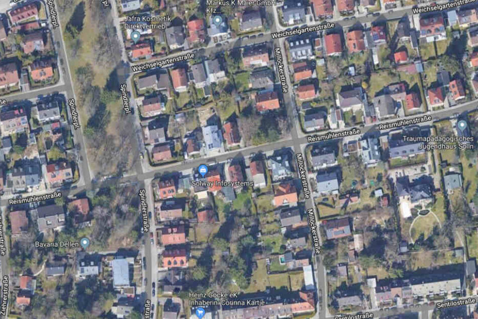 In der Reismühlenstraße in München geschah das Unglück.