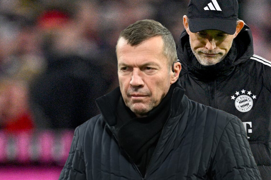 Lothar Matthäus (62, l.) glaubt nicht, das Thomas Tuchel (50) bis zum Saisonende Trainer beim FC Bayern bleibt.
