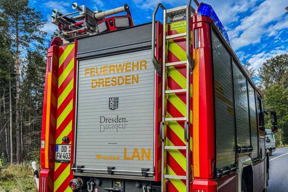 Auch die Feuerwehr war vor Ort.