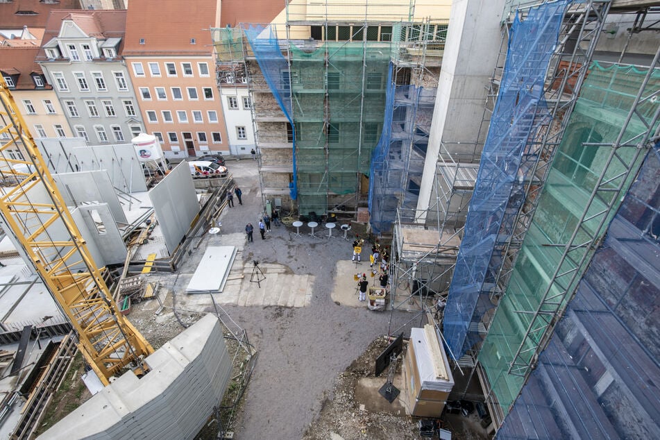 Das Herderhaus in Freiberg wird für 21 Millionen Euro saniert, umgebaut und erweitert. 2021 zieht das Stadtarchiv ein.