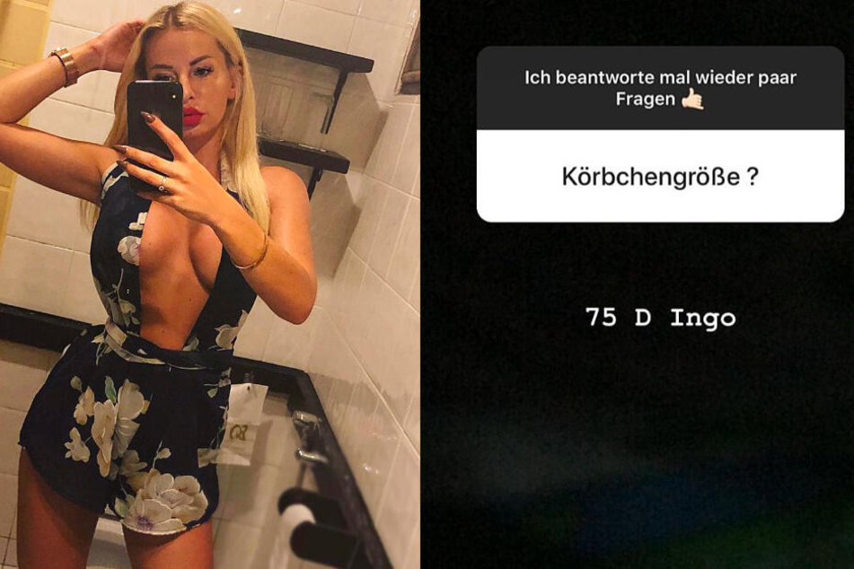 Die Montage zeigt zwei Screenshots aus dem Instagram-Profil von Sabi.