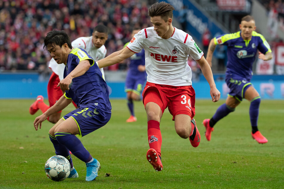 Noah Katterbach (18) absolvierte bisher zwölf Bundesligaspiele für den 1. FC Köln.
