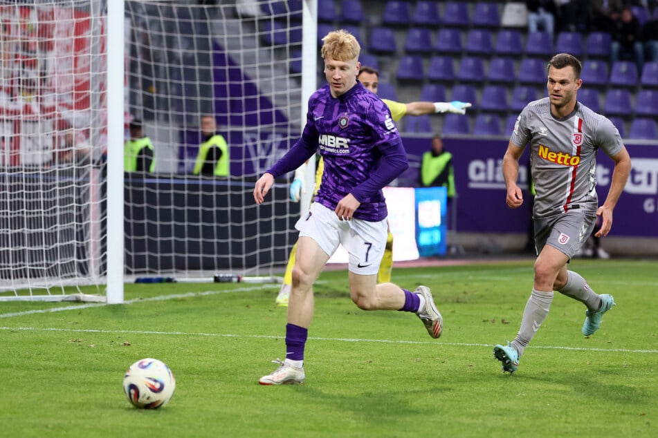 Erik Weinhauer (24, l.) war in der Vorwoche nach seiner Einwechslung der entscheidende Mann.