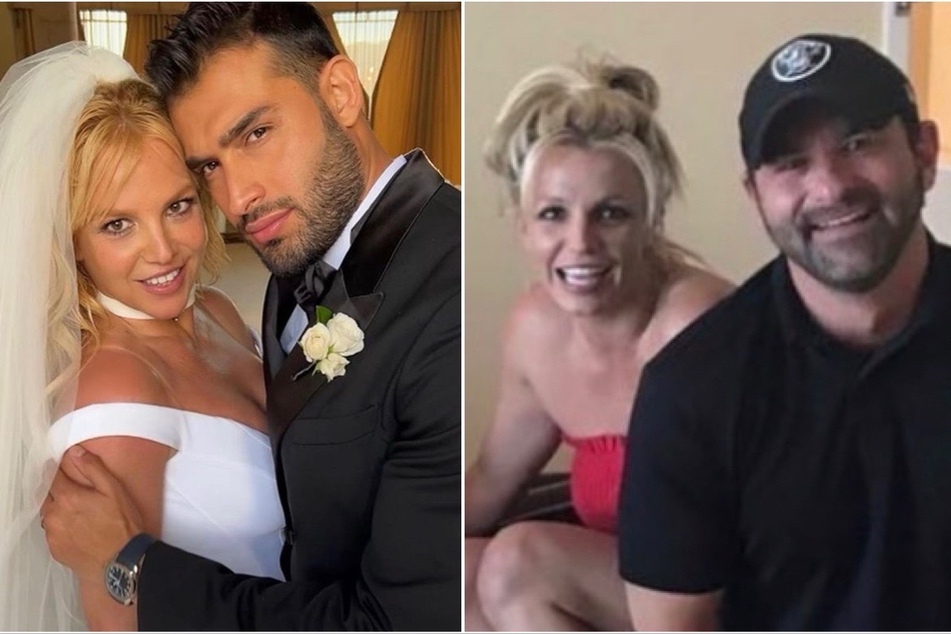 Britney Spears denied reports that her brother Bryan was invited to her impromptu wedding.
