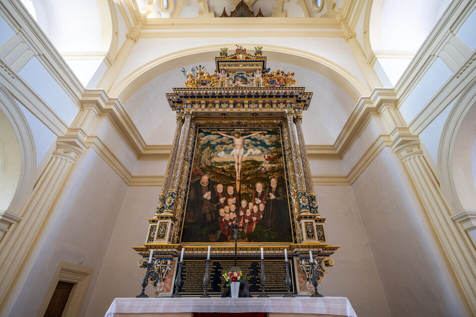 In der Schlosskirche von Augustusburg könnt Ihr ein Kurzkonzert erleben.