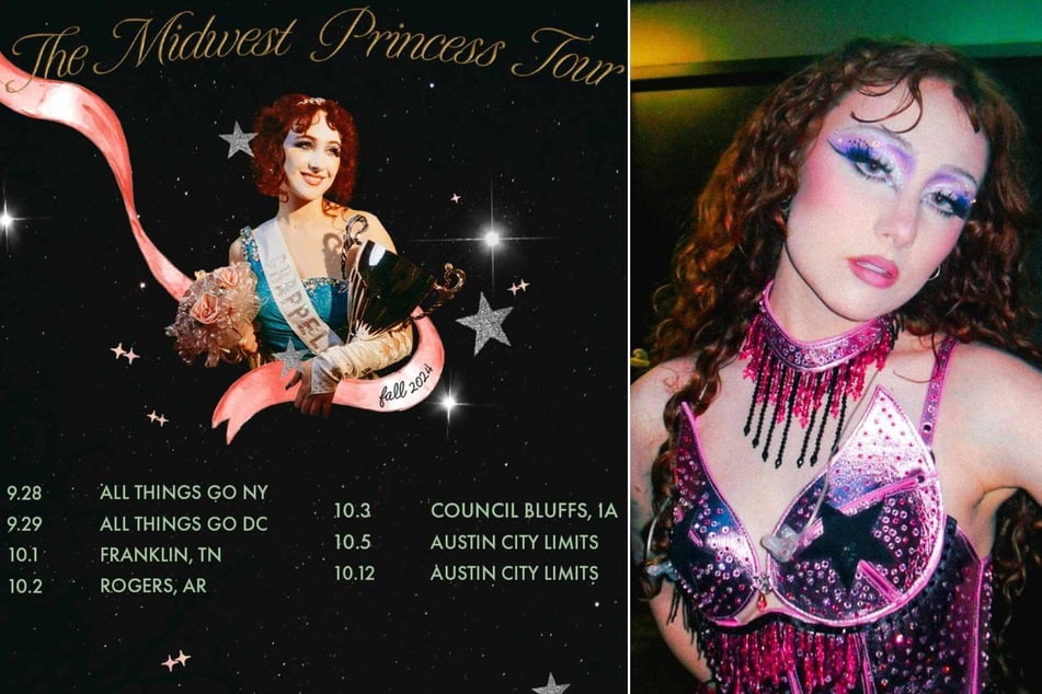 Rising superstar Chappell Roan adds new shows to Midwest Princess Tour!