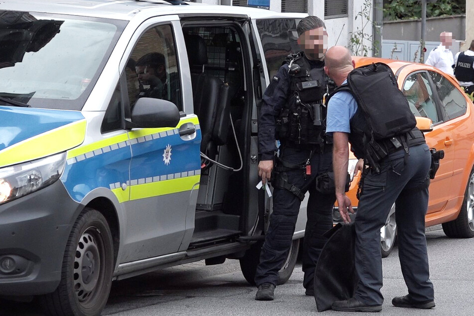 Polizei-Einsatz am Montagnachmittag wegen Schüssen in Bensheim: Es gab keine Verletzten.