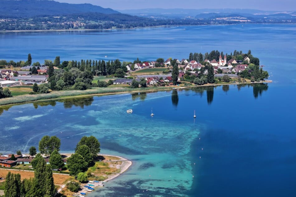Der Pegel des Bodensees wird wahrscheinlich noch weiter sinken.