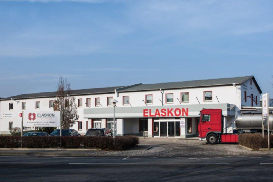 Die Firma ELASKON auf der Lohrmannstraße 10 in Dresden.