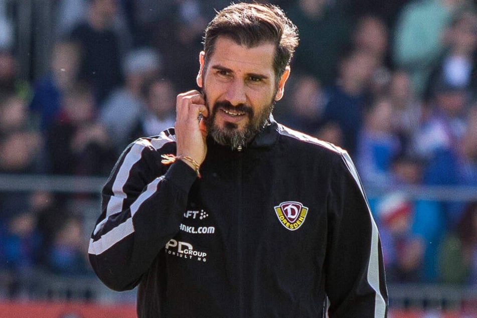 Dynamos Trainer Cristian Fiel ist froh, wenn er bald hinter dieser miserablen Saison einen Haken machen darf.
