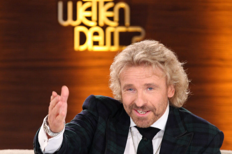 Thomas Gottschalk moderierte "Wetten, dass..?" von 1987 bis 2011.