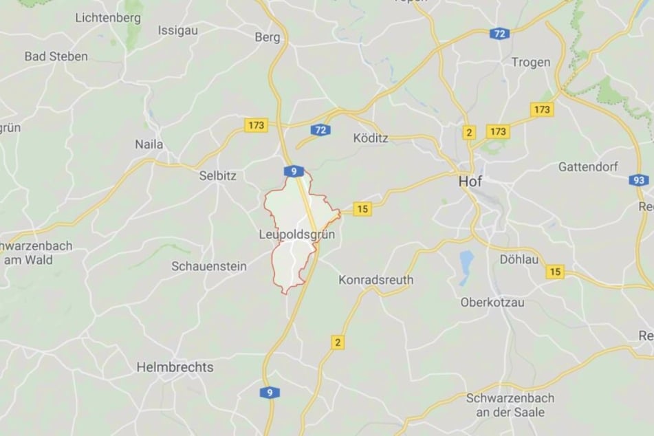 Die Polizei stoppte den Mann an der A9 bei Leupoldsgrün im Landkreis Hof.
