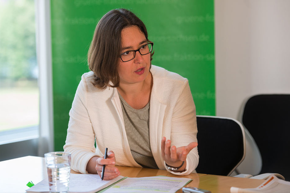 Claudia Maicher (39, Grüne) kritisiert das Zögern der Regierung.