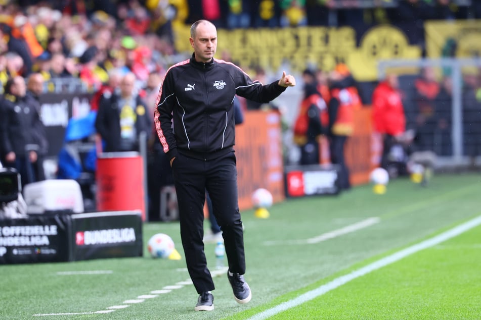 RB Leipzigs Trainer Ole Werner (38) möchte mit seinem Team gern den Punkterekord holen.