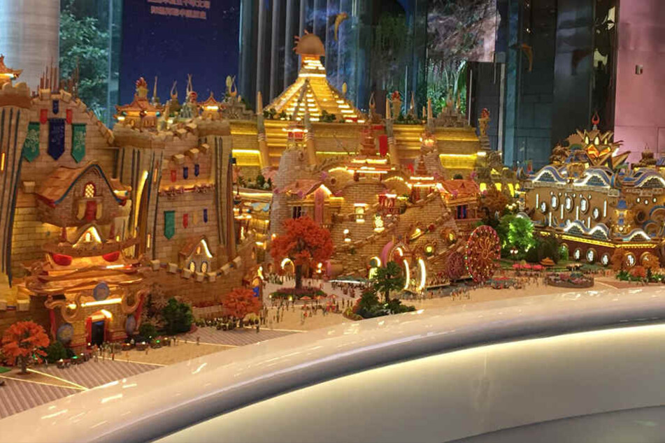 Wie "Alice im Wunderland": Die Chinesen planen eine Reihe weiterer, sehr spektakulärer Projekte.