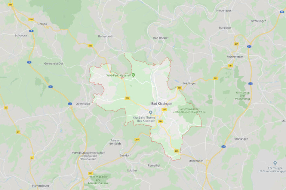 Der Mann brach in. einen Supermarkt in Bad Kissingen ein.