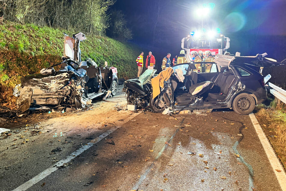 Die ST2230 glich nach dem Unfall einem Trümmerfeld.