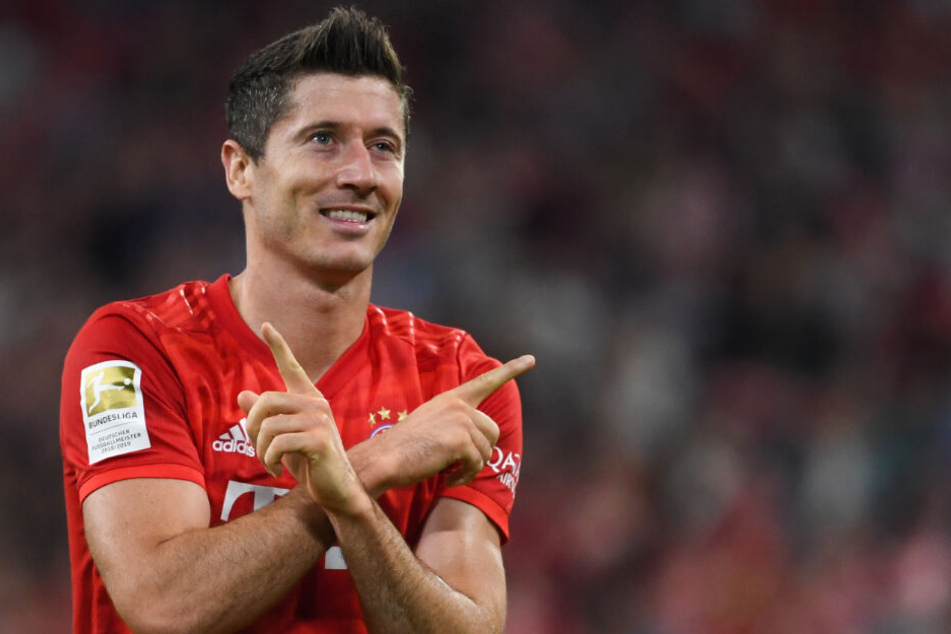 Robert Lewandowski zählt RB Leipzig zu den Konkurrenten um die Meisterschaft.