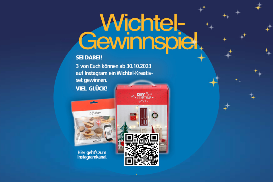 Das Wichtel-Gewinnspiel für alle Bastel-Fans: Gewinnt eins von drei Wichtel-Kreativ-Sets beim Instagram-Gewinnspiel