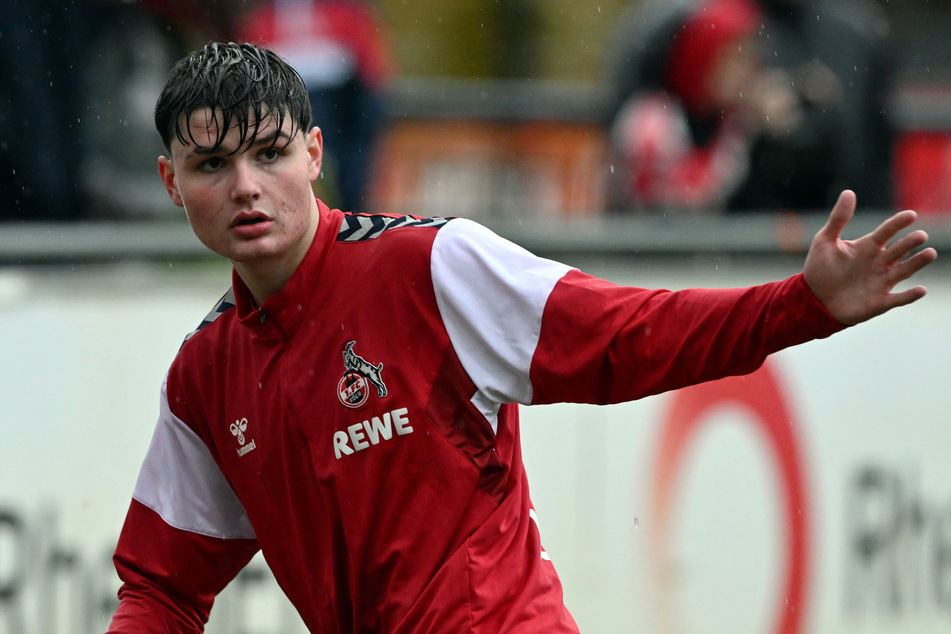Jaka Cuber Potocnik (18) kam im Januar 2022 nach Köln. Der FC hat den U-Nationalspieler dem CAS zufolge unrechtmäßig unter Vertrag genommen.