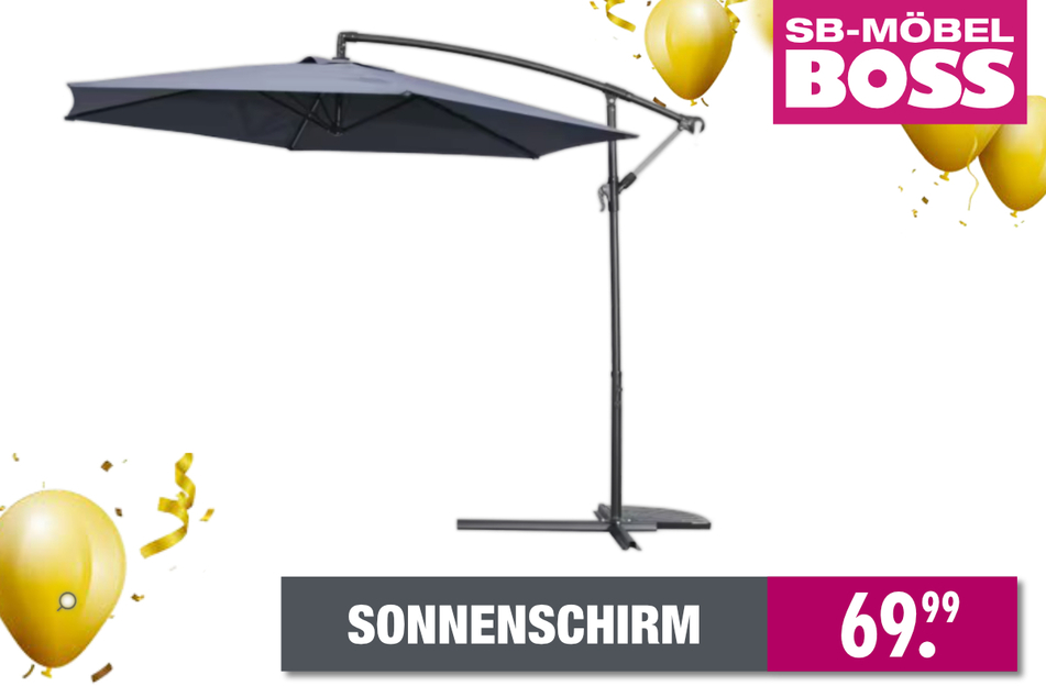 Sonnenschirm für 69,99 Euro