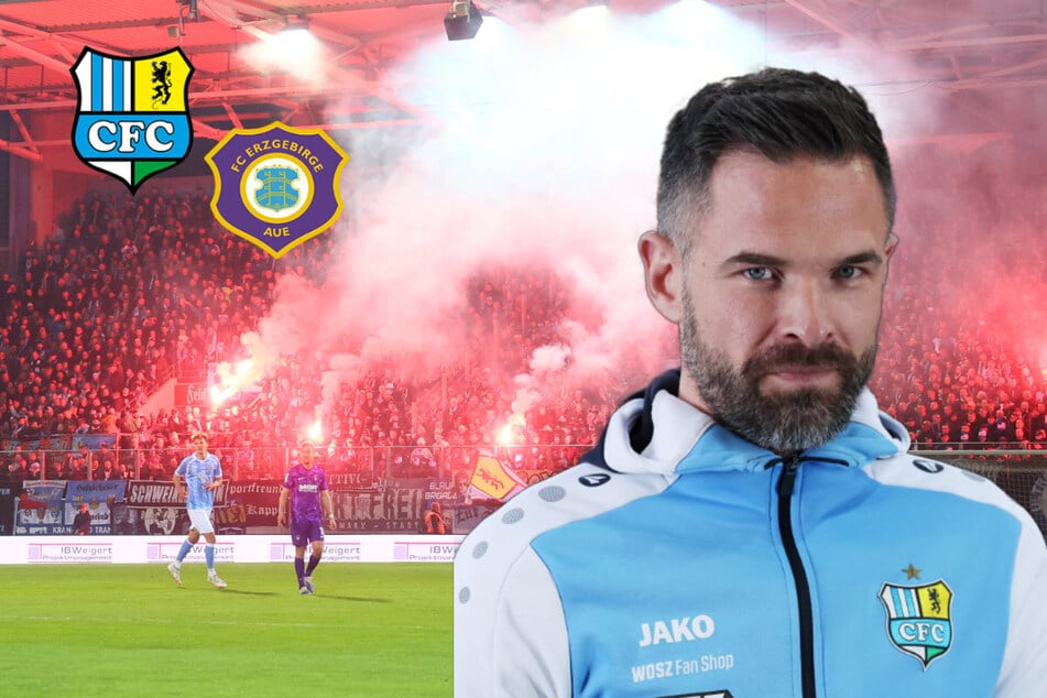 Feiert CFC-Trainer Duda im dritten Anlauf ersten Sieg gegen Erzrivalen Aue?
