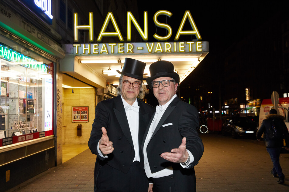 Ulrich Waller (l.), und Thomas Collien, die beiden Geschäftsführer des traditionsreichen Hansa Varieté Theater.