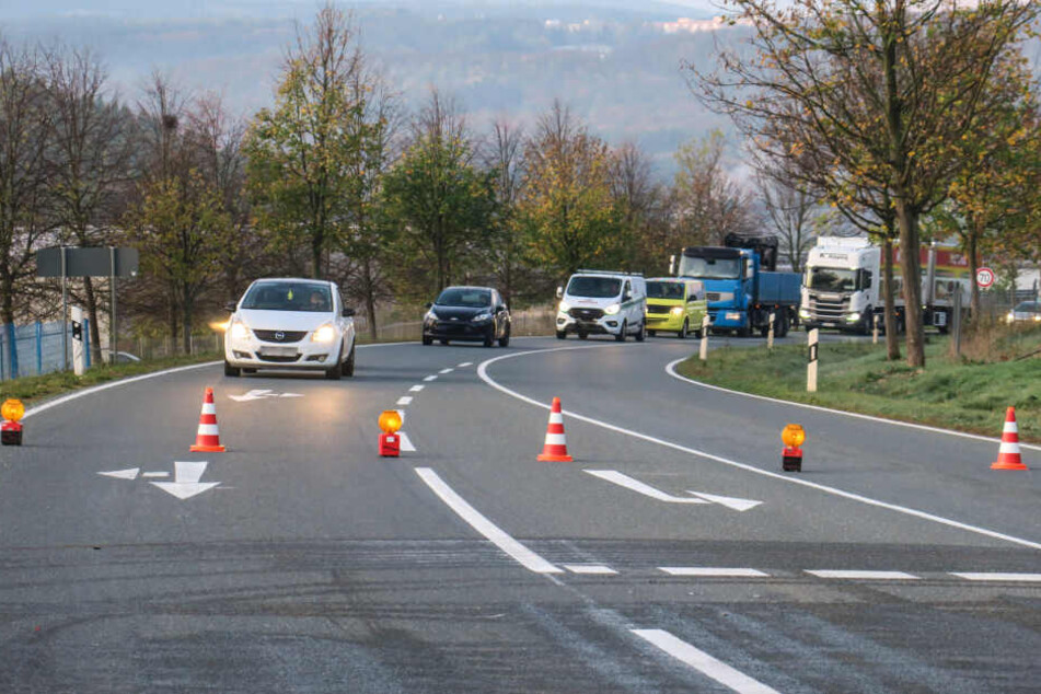 Die S255 war für ca. 90 Minuten gesperrt.