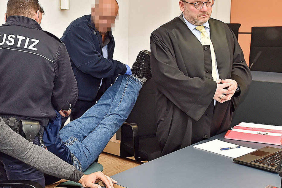 Der Beschuldigte wollte zum Prozess am Dienstag nicht erscheinen.