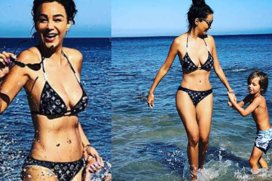 Verona Pooth: Wahnsinn! Verona Pooth zeigt mit 50 perfekte Bikini-Figur