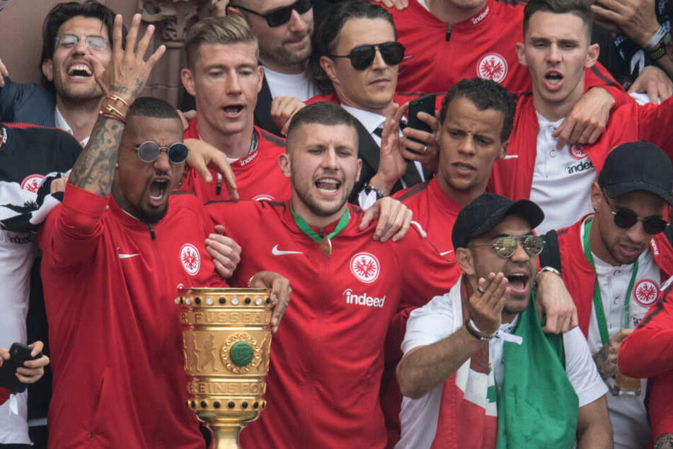 Nach dem DFB-Pokal-Sieg gegen die Bayern will die Eintracht auch digital an die Spitze (Archivbild).