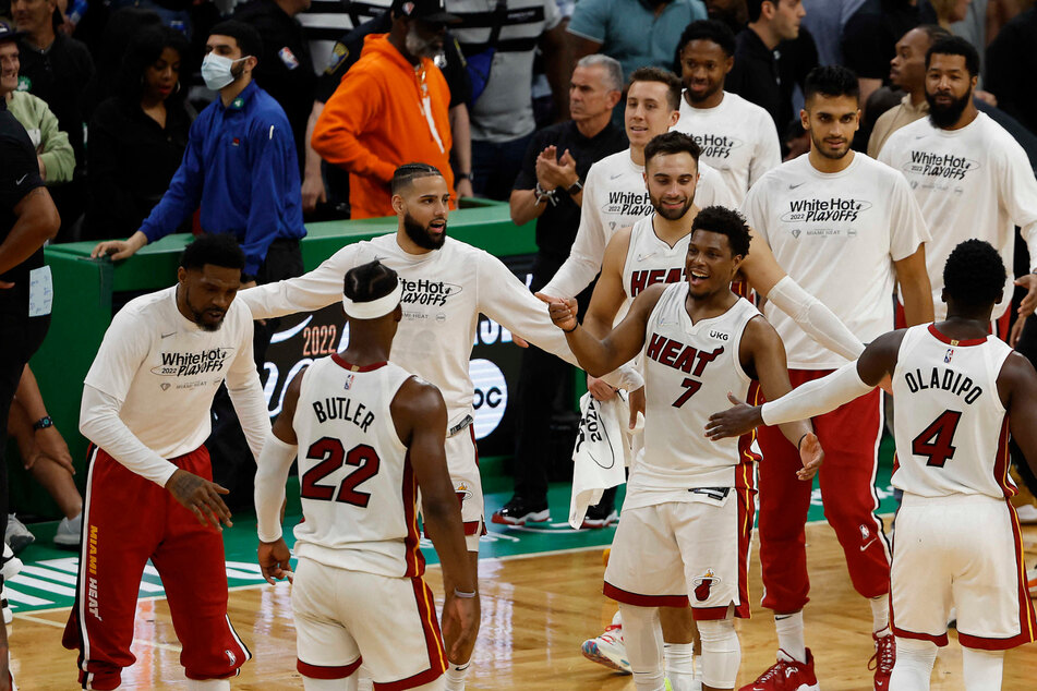 NBA Playoffs: Heat fined for bench players overstepping their bounds against Celtics