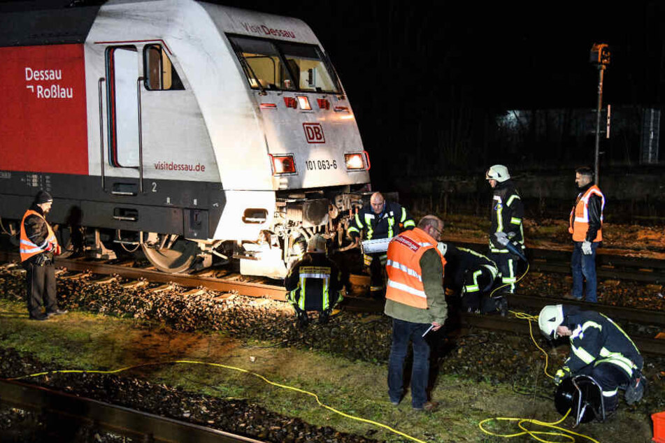 Der Zug konnte nach der Unfall-Räumung die Weiterfahrt Richtung Zürich wieder aufnehmen.
