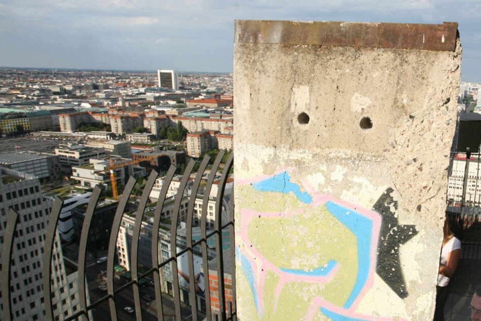 Stück aus der Berliner Mauer. (Symbolbild)