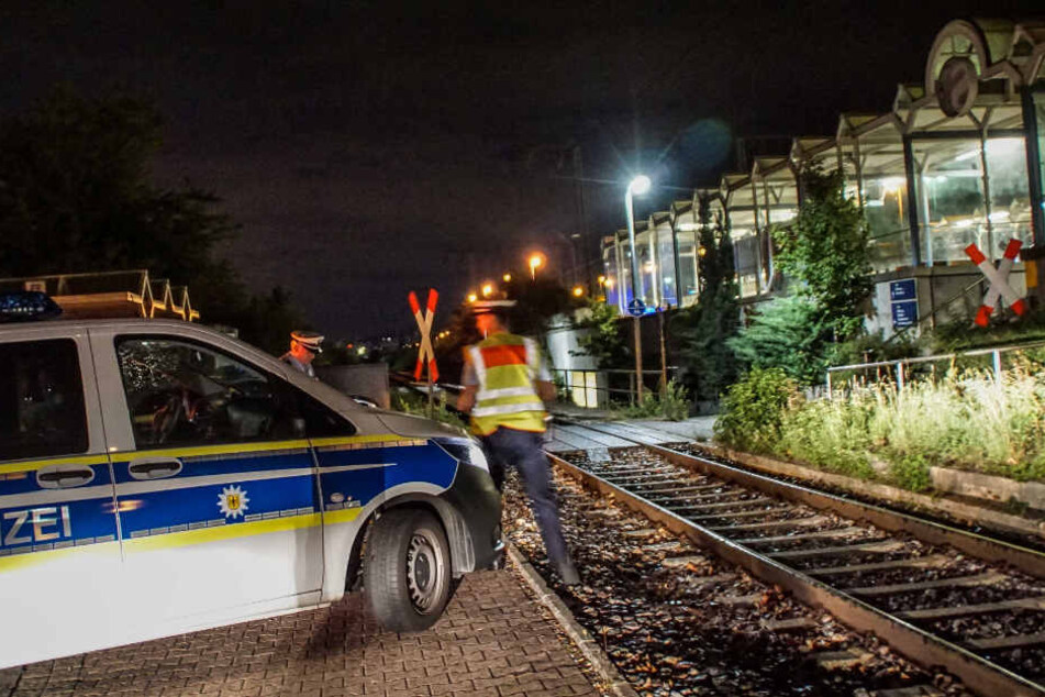 Die Unfallstelle in Böblingen am späten Mittwochabend.