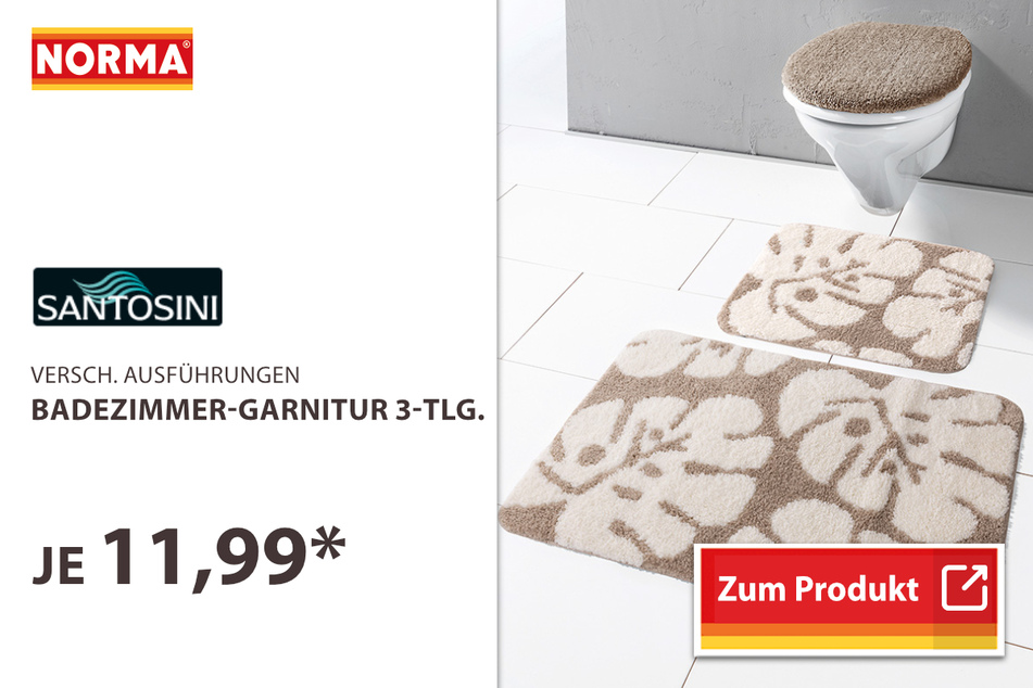 Badezimmer-Garnitur 3-tlg.