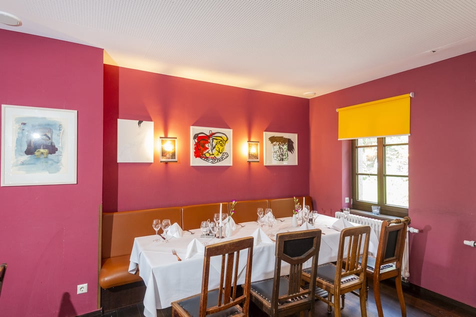 Edleres Ambiente erwartet die Gäste im Obergeschoss.