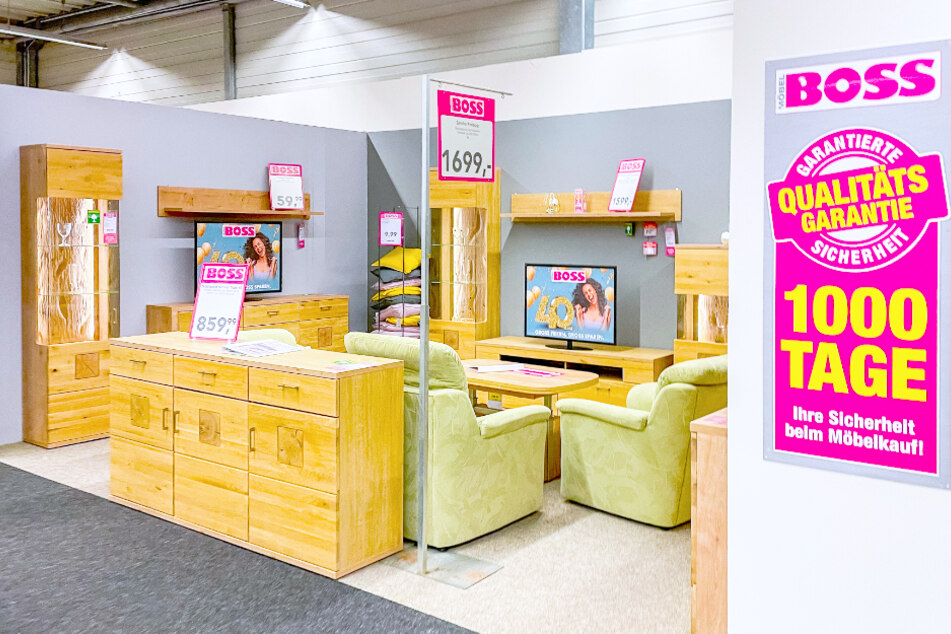 Ihr sucht neue Wohnzimmer-Möbel? Dann schaut am Sonntag (7.5.) bei Boss Bremen vorbei und spart!