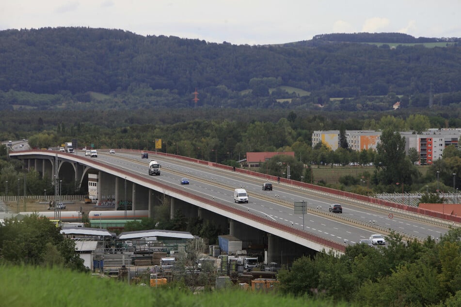 Die Sachsenbrücke in Pirna.