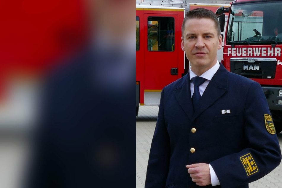 René Kraus (47), Leiter der Chemnitzer Feuerwehr.