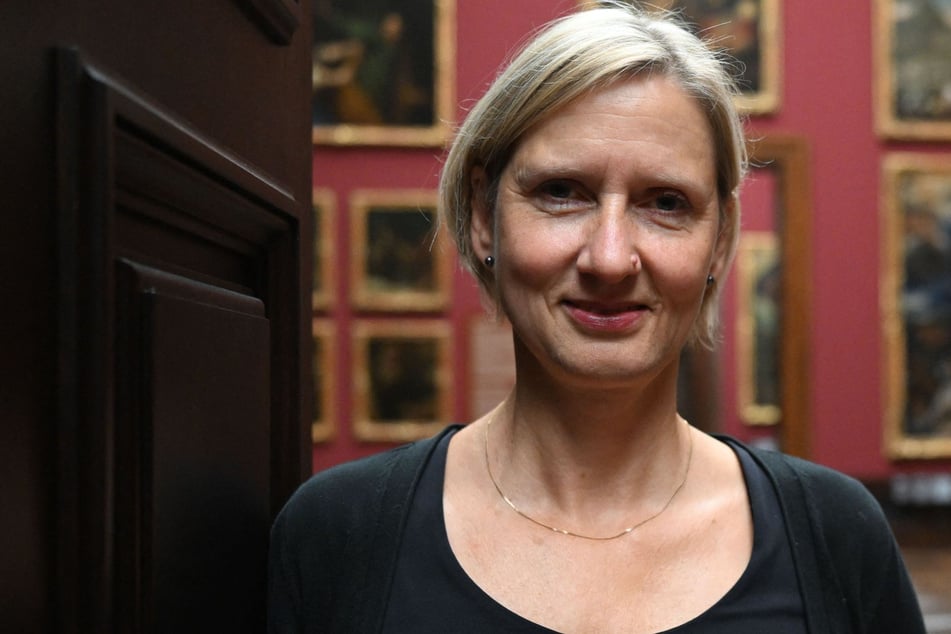 Restauratorin Restauratorin Steffi Bodechtel hat vier Jahre daran gearbeitet...