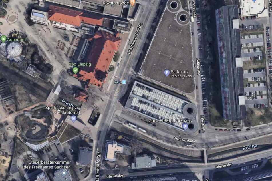 Der Überfall ereignete sich an der Straßenbahnhaltestelle "Zoo".
