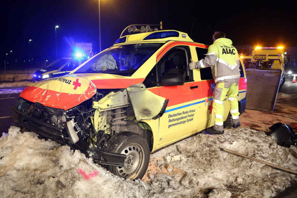 Auf der B 173 kam es am Dienstagabend zu einem Verkehrsunfall.
