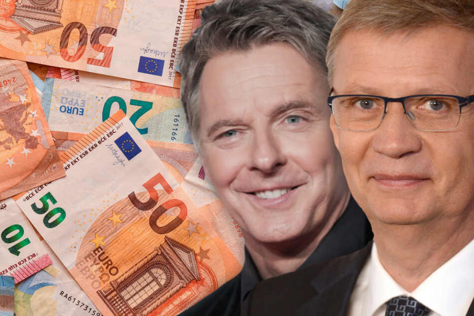 Einige haben fleißig ihre Karten gekauft, doch dies reichte nicht aus, die Ränge zu füllen. ARD musste nachhelfen. (Bildmontage)