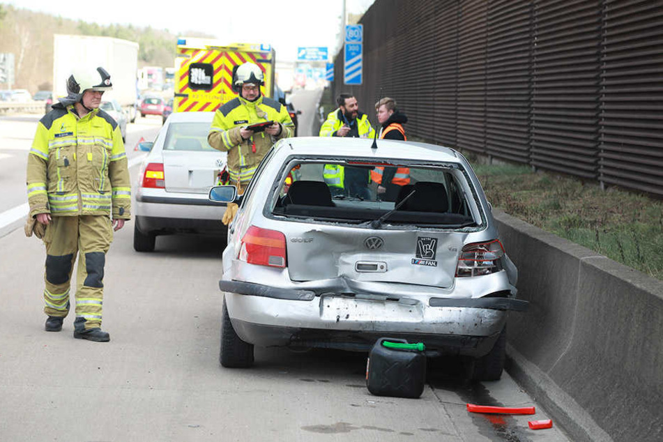 Auf der A4 kam es zu einem Verkehrsunfall.