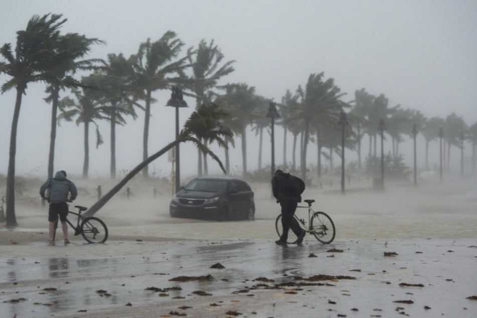 "Irma" knickte Palmen um, wie Streichhölzer